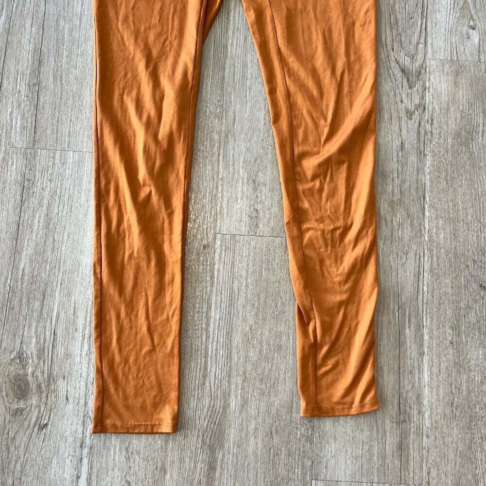 Womens Fashion Nova Orange Jumpsuit - L - Picture 3 of 7